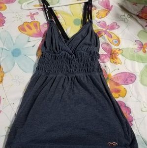 Hollister grey tank top